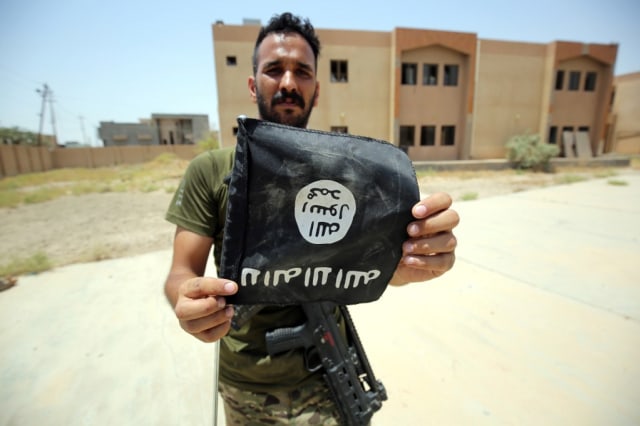 Tentara Irak merebut wilayah ISIS. Foto: AFP/Ahmad al-Rubaye