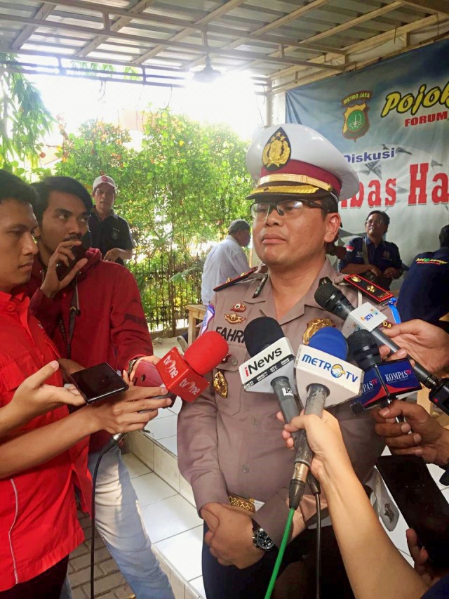 Kasubdit Gakkum Ditlantas Polda Metro Jaya, Kompol Fahri Siregar. Foto: Raga Imam/kumparan