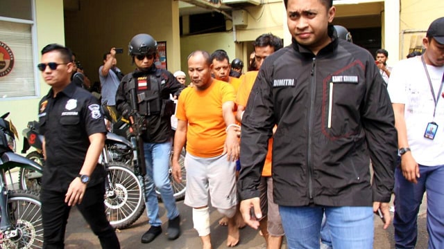 7 debt collector penyekap pemilik perusahaan di Jakarta Barat. Foto: Dok. Istimewa