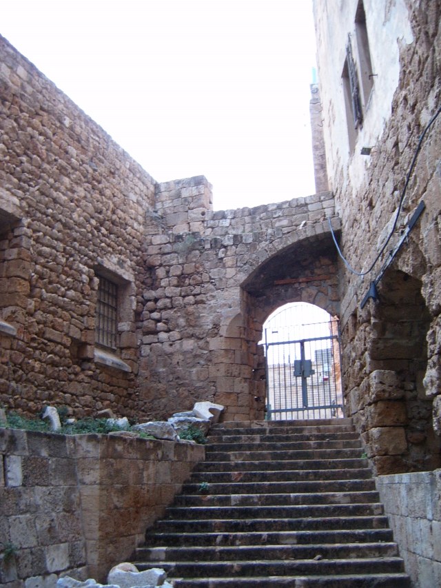 Salah satu sudut di Kota Acre kuno di Israel. Foto: commons.wikimedia.org
