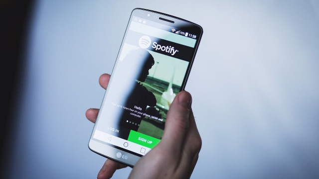 Aplikasi streaming musik Spotify. Foto: StockSnap via Pixabay
