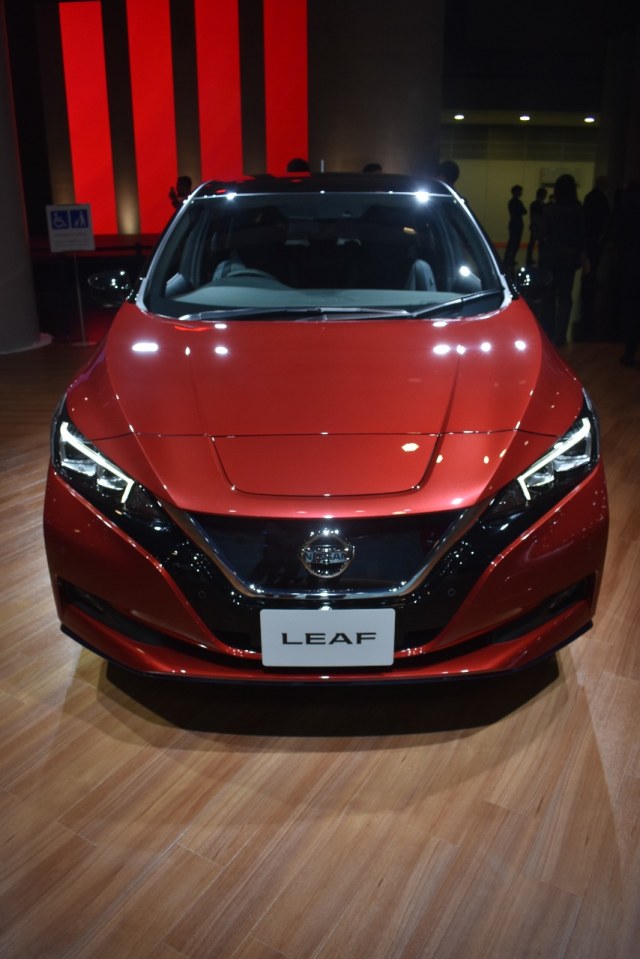 Nissan Leaf Foto: Muhammad Iqbal/kumparan