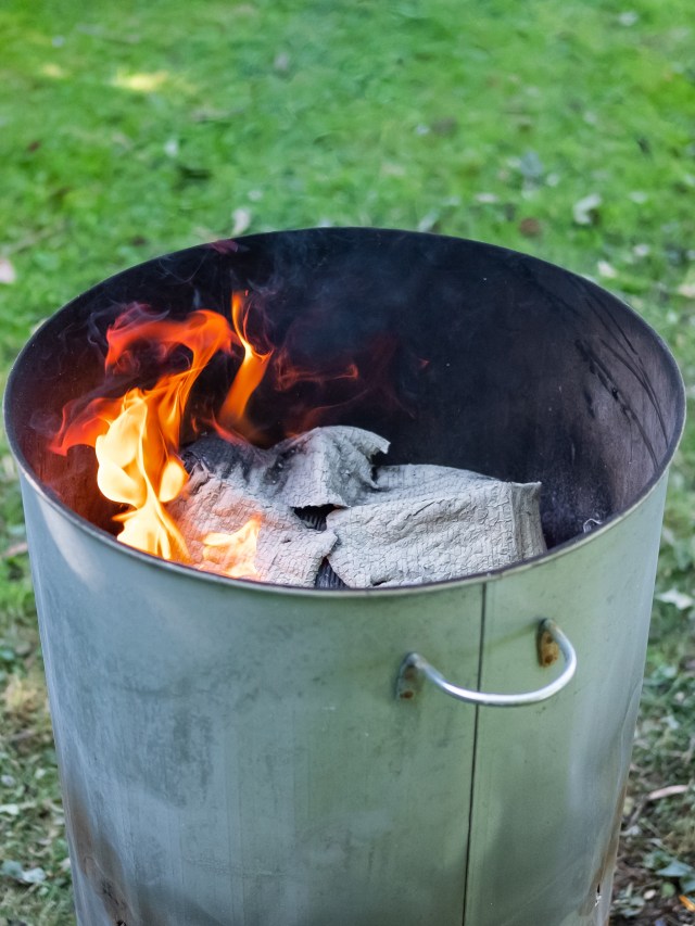 Ilustrasi bakar sampah. Foto: Shutter Stock