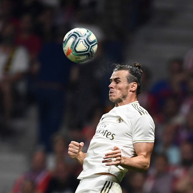 Gareth Bale saat membela Real Madrid. Foto: OSCAR DEL POZO / AFP