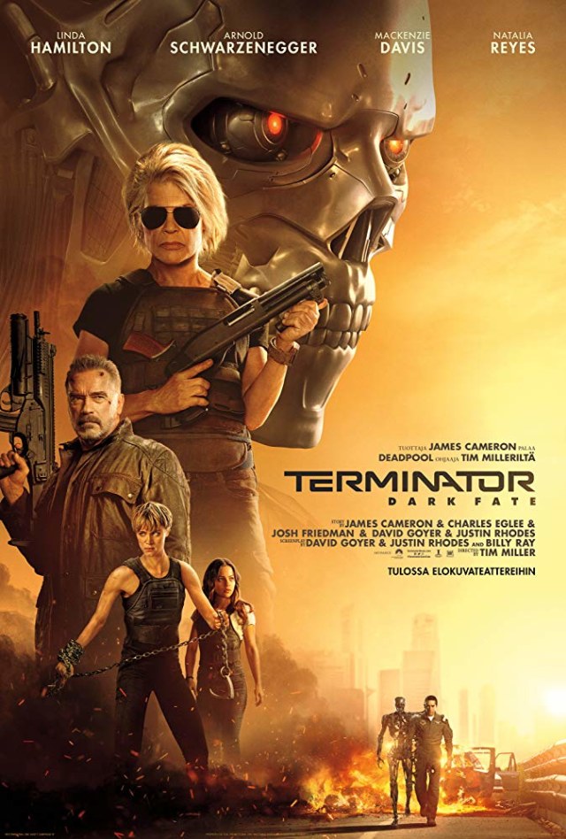 Poster film 'Terminator: Dark Fate'. Foto: IMDb