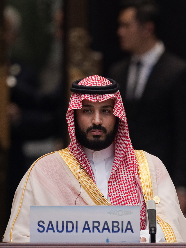 Muhammad bin Salman. Foto: AFP/NICOLAS ASFOURI