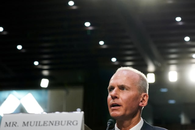 CEO Boeing Dennis Muilenburg