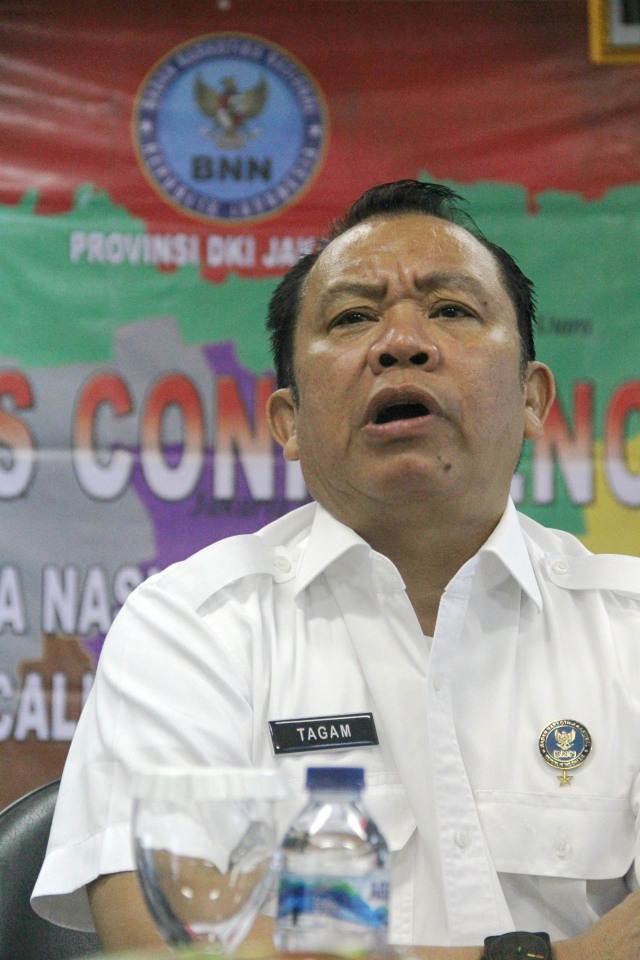 Kepala BNNP DKI Jakarta, Tagam. Foto: Nugroho Sejati/kumparan