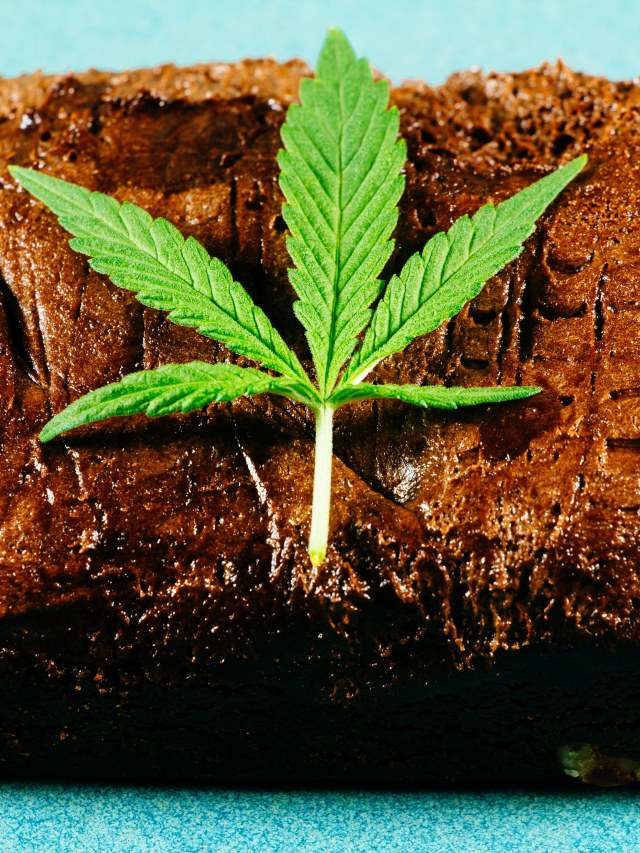 Ilustrasi brownies ganja. Foto: Shutter Stock