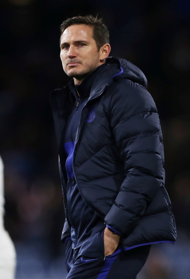 Pelatih Chelsea, Frank Lampard. Foto: Reuters/Lee Smith