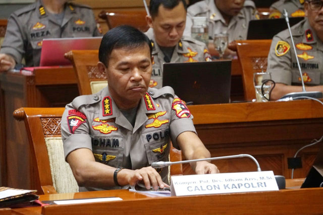 Idham Azis, uji kepatutan dan kelayakan Kapolri