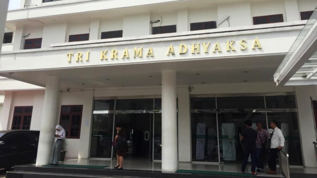 Kejaksaan Tinggi Sumatera Utara, yang dijadikan ruang pemeriksaan KPK, memeriksa Pejabat Pemko Medan. Foto: Rahmat Utomo/kumparan