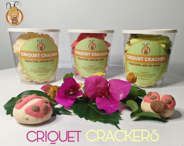 Criquet Food: Kue Lezat Tinggi Protein dari Tepung Jangkrik Karya Mah