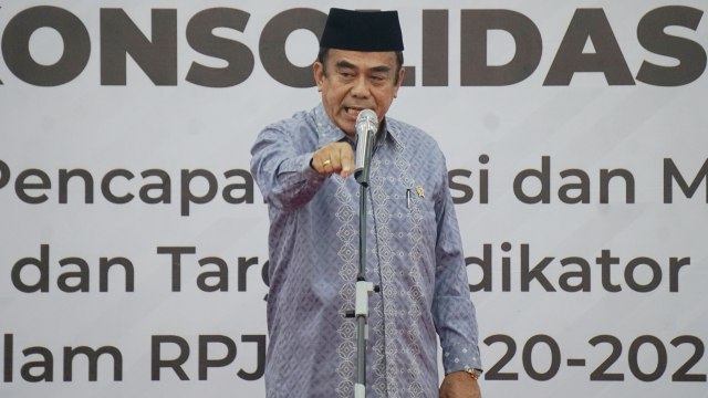 Menteri Agama Fachrul Razi