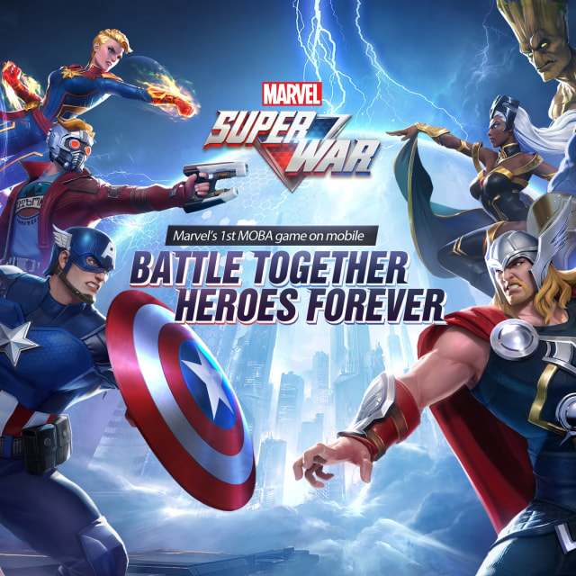 Game MOBA 'Marvel Super War'. Foto: NetEase