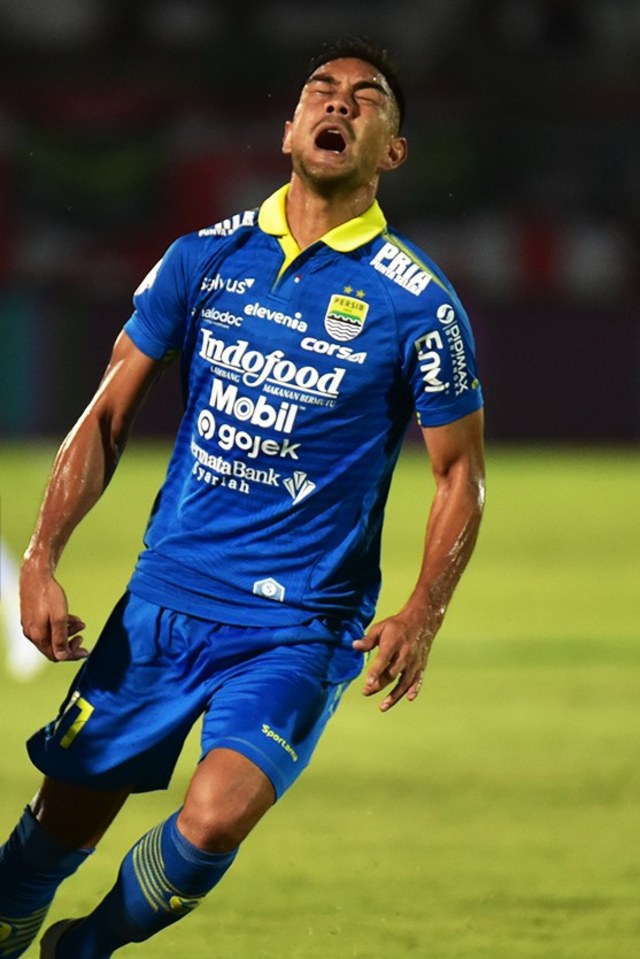 Pemain Persib Bandung, Omid Nazari. Foto: dok. Media Persib
