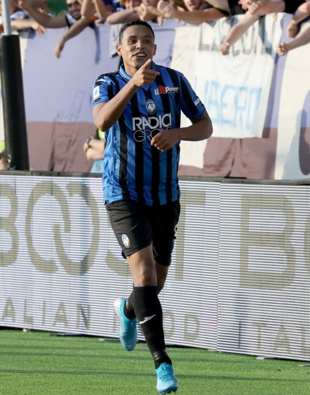 Luis Muriel di laga melawan Udinese. Foto: Atalanta B.C.
