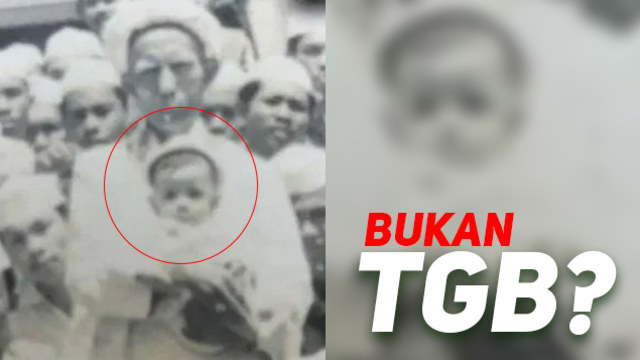 Bayi Yang Di Gendong Maulana Syaikh Ternyata Bukan TGB