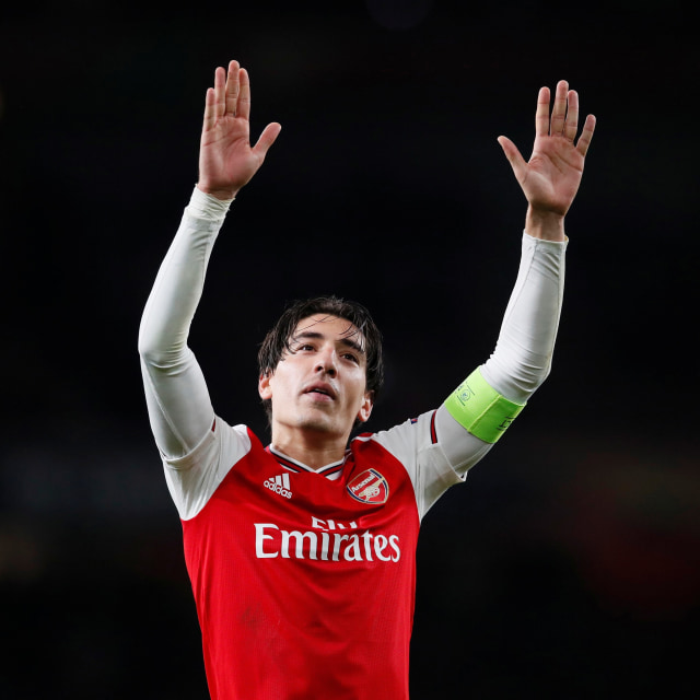 Hector Bellerin, kapten Arsenal. Foto: REUTERS/David Klein