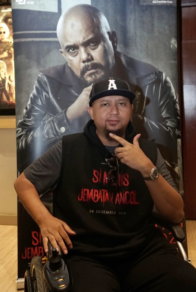 Sutradara Anggy Umbara saat hadir di launcing trailer film Si Manis Jembatan Ancol di Epicentrum, Jakarta, Kamis, (31/10/2019).  Foto: Ronny