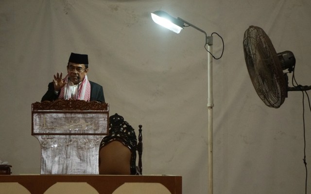 Menteri Agama Fachrul Razi bertindak sebagai khatib shalat Jumat di Istiqlal, Jakarta, Jumat (1/11/2019). Foto: Irfan Adi Saputra/kumparan