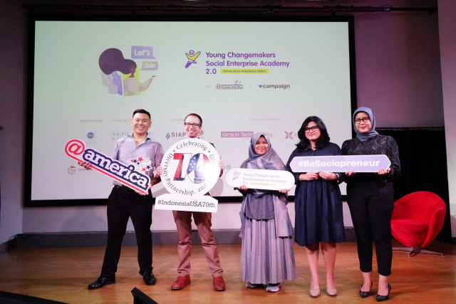 Program Young Changemakers Social Enterprise Academy (YCSEA) 2,0 resmi diluncurkan pada Kamis, 24 Oktober 2019. Program ini akan diisi dengan serangkaian kegiatan yang berjalan hingga akhir 2020.