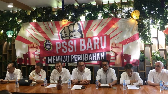 Lipsus PSSI, Caketum PSSI menggelar pertemuan di FX Sudirman