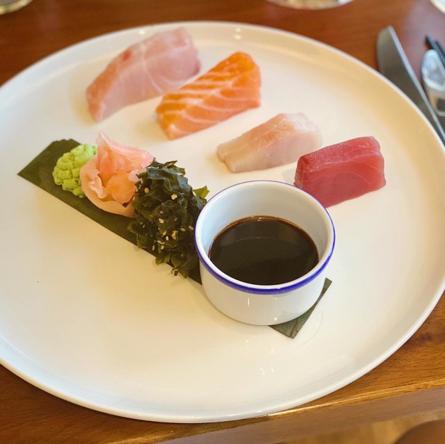 Sashimi - Rick Stein at Bannisters, Australia Foto: Toshiko/Kumparan