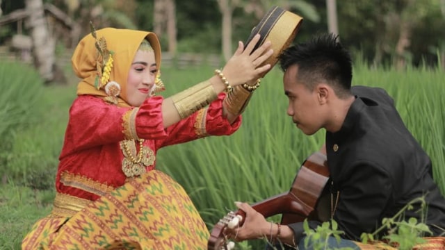 Foto pra-wedding Ardiwansyah Tato dan Nurmadina. Foto: Dok. Pribadi