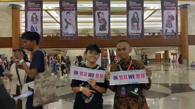 Fans di showcase ITZY di Jakarta. Niken Nurani/kumparan