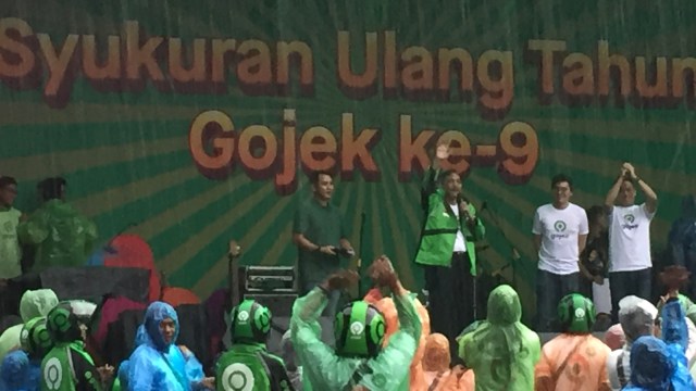 Menteri Koordinator Bidang Maritim dan Investasi, Luhut Binsar Pandjaitan di Perayaan ulang tahun GoJek ke-9, Senayan, Jakarta Pusat, Sabtu (2/11/2019). Foto: Abdul Latif/kumparan