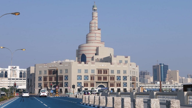 Jalan Warna Biru di Qatar, Pendingin Qatar