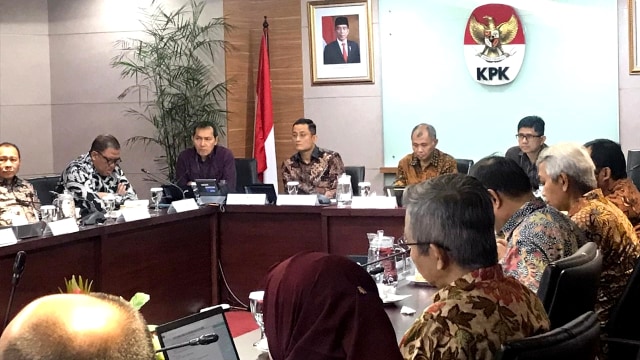 Koordinasi KPK dengan Kemensos