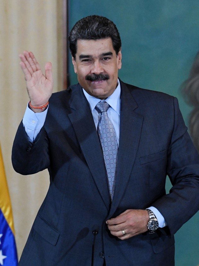 Presiden Venezuela Nicolas Maduro. Foto: AFP/YURI CORTEZ
