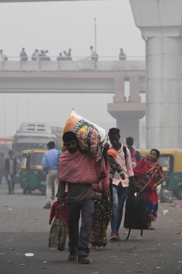 POTRAIT, Kabut Asap di India