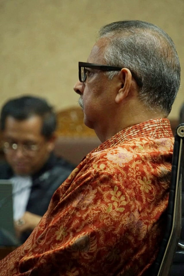 Sofyan Basir divonis bebas, di pengadilan Tipikor Jakarta, Senin (4/11). Foto: Irfan Adi Saputra/kumparan