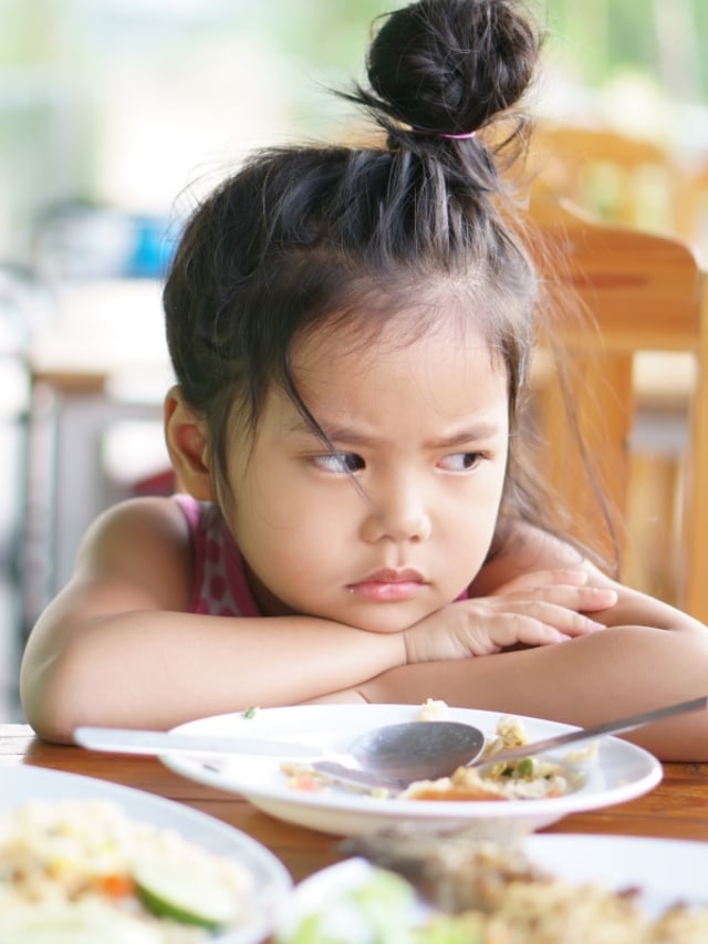 anak tak mau makan - POTRAIT Foto: Shutterstock