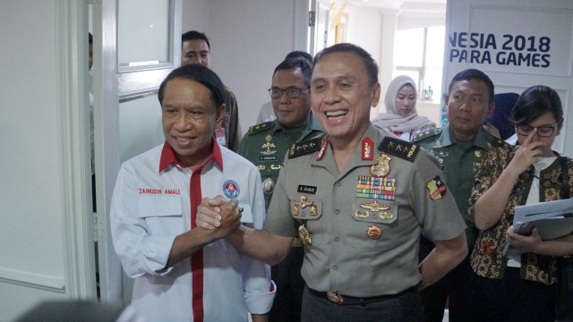 Menpora Zainudin Amali, Mochamad Iriawan, iwan bule