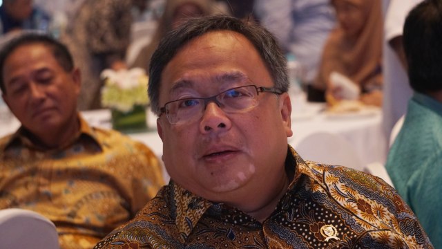 Menteri Menteri Riset dan Teknologi Bambang Brodjonegoro di Jakarta, Selasa (5/11). Foto: Fanny Kusumawardhani/kumparan 