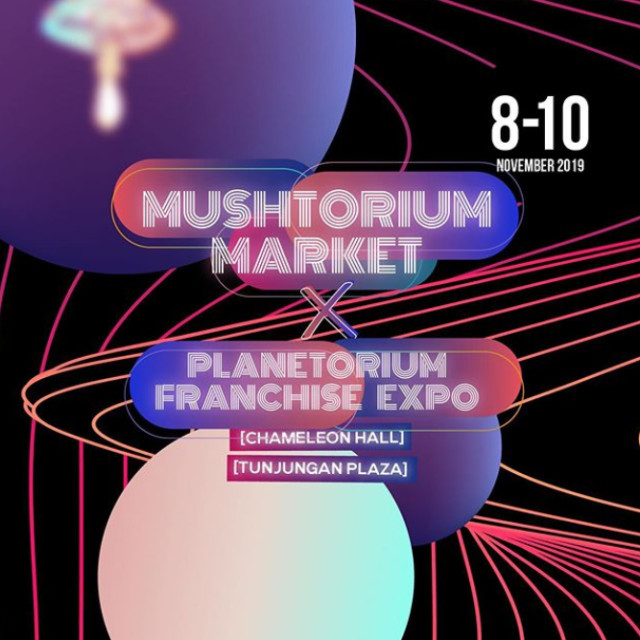 Mushtorium Market x Planetorium Franchise Expo. | Photo by @planetorium.id on Instagram