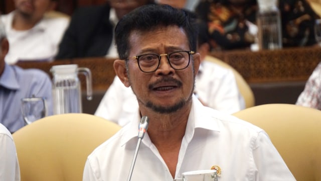 Menteri Pertanian Syahrul Yasin Limpo. Foto: Fanny Kusumawardhani/kumparan 