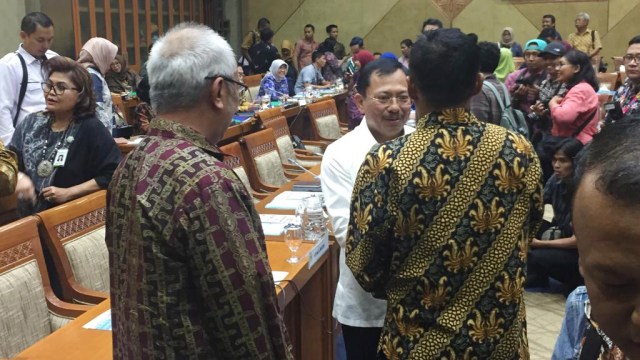 Raker perdana Menkes Terawan Agus Putranto dengan Komisi IX