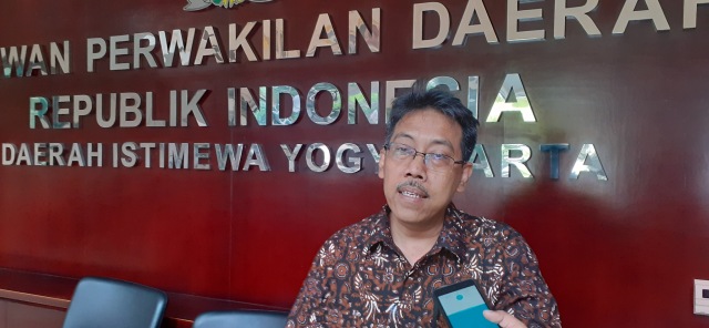 Anggota Dewan Perwakilan Daerah DPD Daerah Istimewa Yogyakarta, Muhammad Afnan Hadikusumo. Foto: erl.