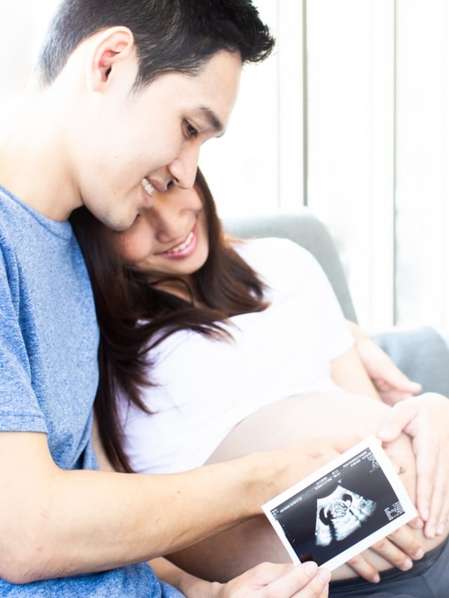 ilustrasi ibu hamil dan calon ayah Foto: Shutterstock