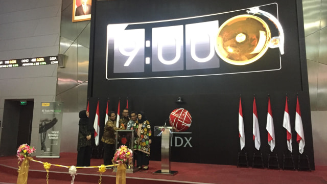 PT Maybank Kim Eng Sekuritas Meluncurkan KE Trade Pro Syariah di Bursa Efek Indonesia, Jakarta, Rabu (6/11). Foto: Nurul Azizah/kumparan