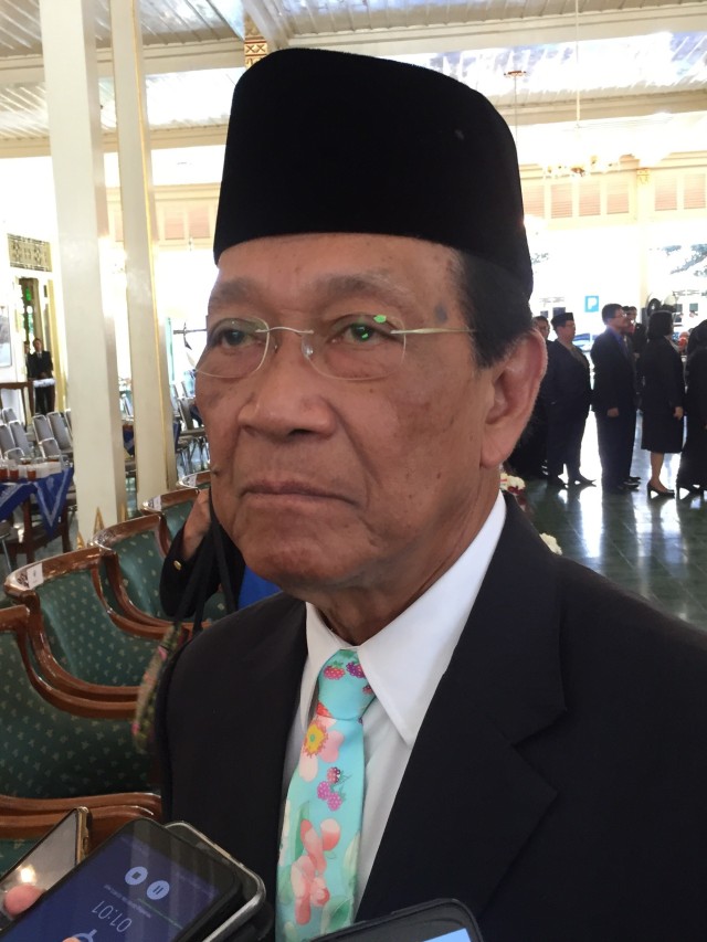 Gubernur Daerah Istimewa Yogyakarta, Sri Sultan Hamengku Buwono X. Foto: Arfiansyah Panji Purnandaru/kumparan