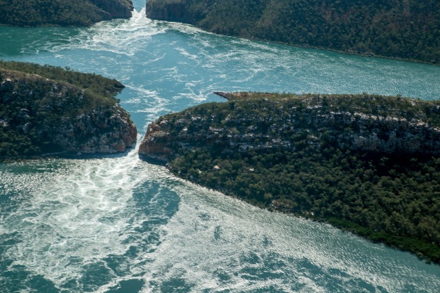 Pesona Horizontal Falls di Australia Foto: Flickr/Robyn Jay