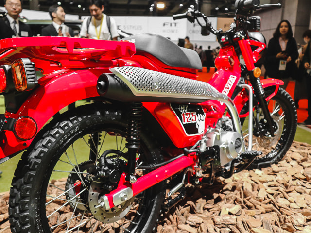 Honda CT125 Foto: Ghulam M Nayazri/kumparan