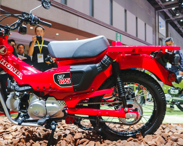 Honda CT125 Foto: Ghulam M Nayazri/kumparan