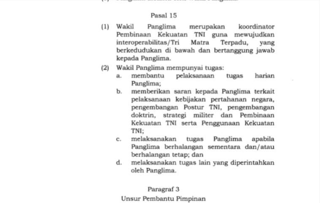 Jokowi Teken Keputusan Jabatan Wakil Panglima TNI (13974)